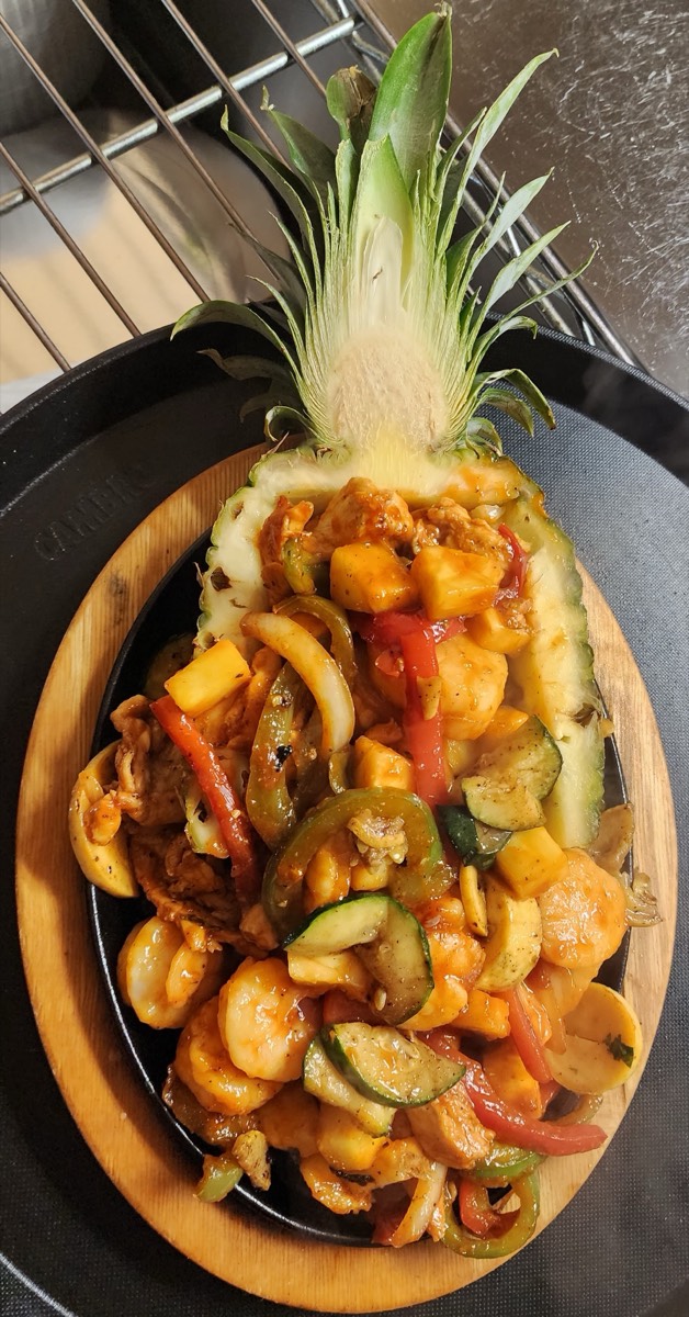 Fajitas Hawaianas